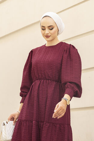 Sue Elbise 350TH-3019 Bordo - Thumbnail