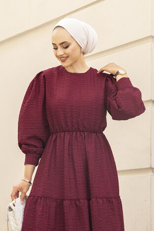 Sue Elbise 350TH-3019 Bordo - Thumbnail