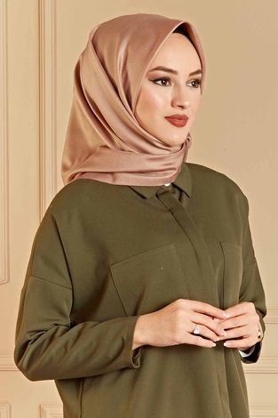 Tafta Eşarp 190E8130 Camel - Thumbnail