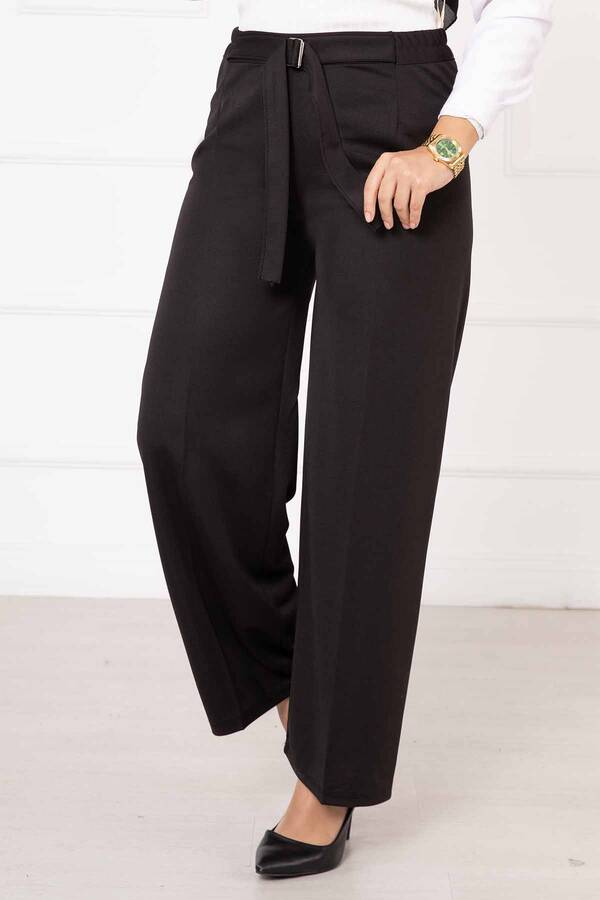 Mds - Toka Detaylı Pantolon Siyah (1)