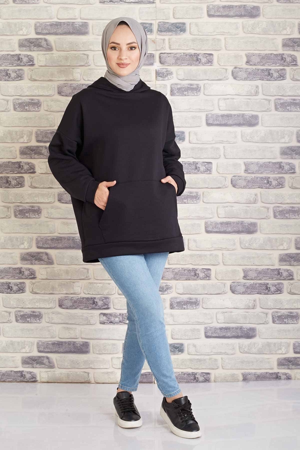 MD - Tres Puf Sweat 100MD10122 Siyah