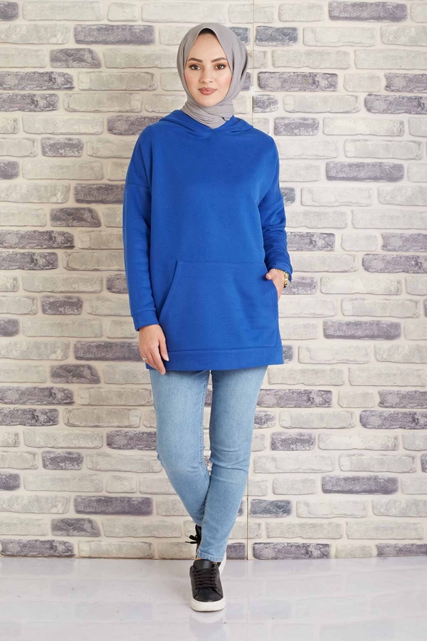 MD - Tres Puf Sweat 100MD10122 İndigo