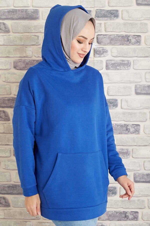 MD - Tres Puf Sweat 100MD10122 İndigo (1)