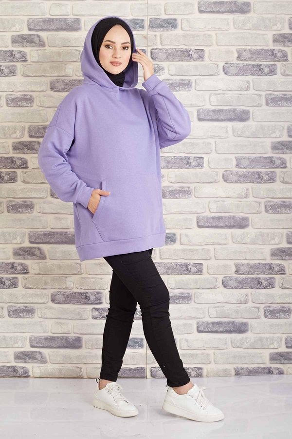 MD - Tres Puf Sweat 100MD10122 Lila