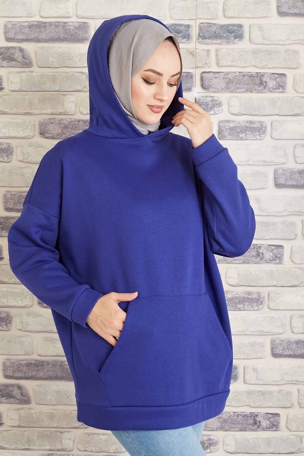 MD - Tres Puf Sweat 100MD10122 Saks Mavisi (1)