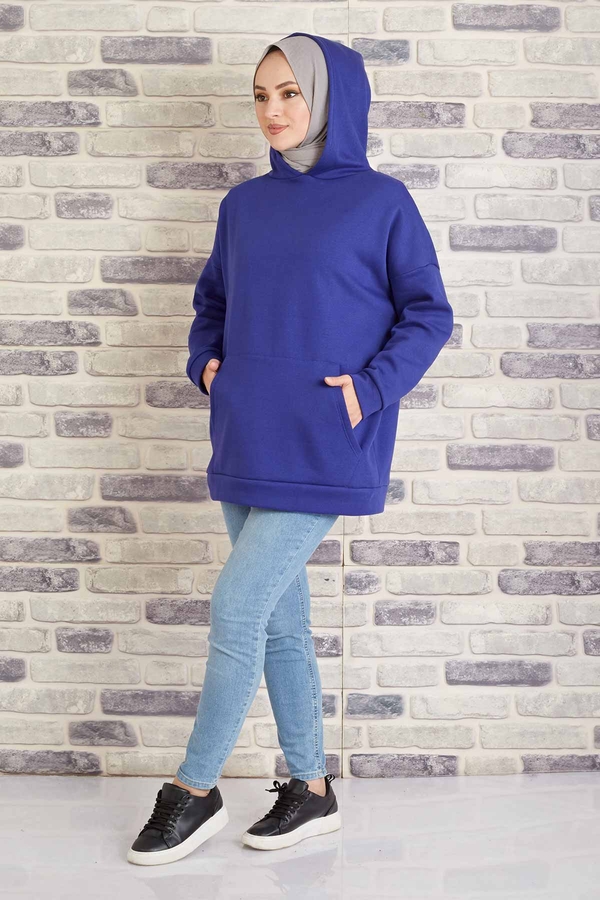 MD - Tres Puf Sweat 100MD10122 Saks Mavisi