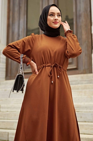 Tünel Kemerli İkili Takım 100MD10185 Taba - Camel - Thumbnail