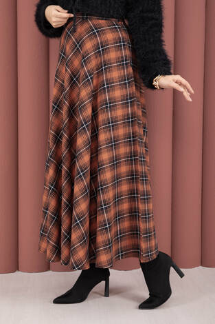 Verev Ekose Desen Etek Kiremit - Thumbnail