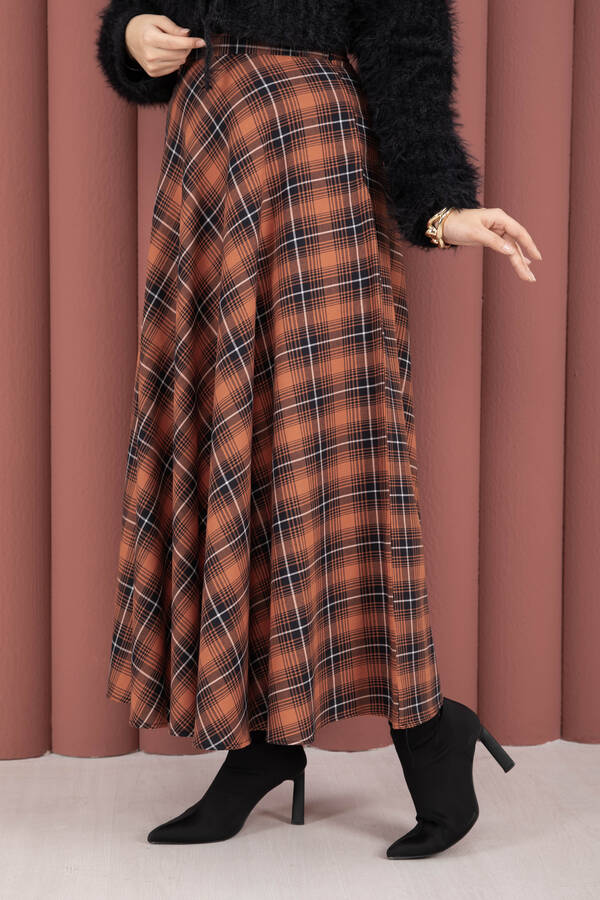 CVN - Verev Ekose Desen Etek Kiremit (1)