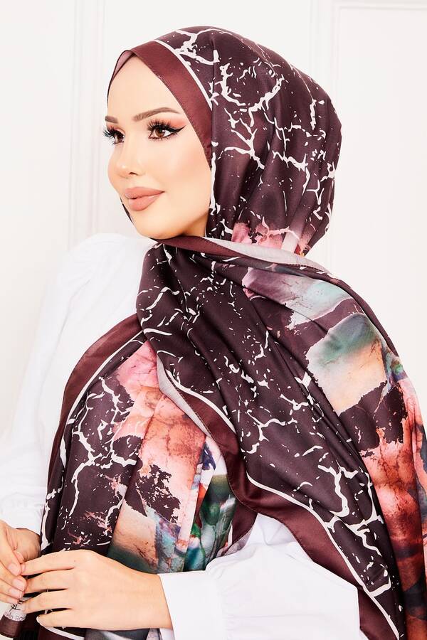 Ecn - Yaprak Desen Soft Şal -5 (1) Ecn - Yaprak Desen Soft Şal -5 (1)