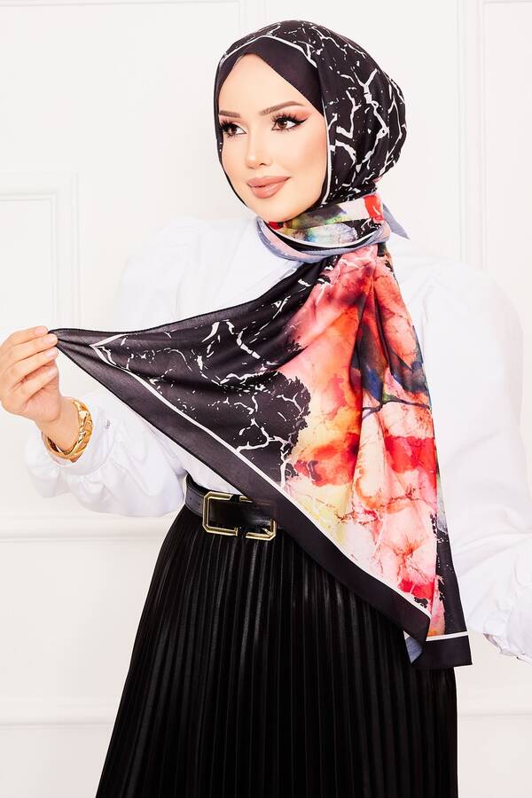 Yaprak Desen Soft Şal -8 Yaprak Desen Soft Şal -8