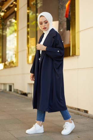 Yarasa Kol Kap 6781-5 Lacivert - Thumbnail