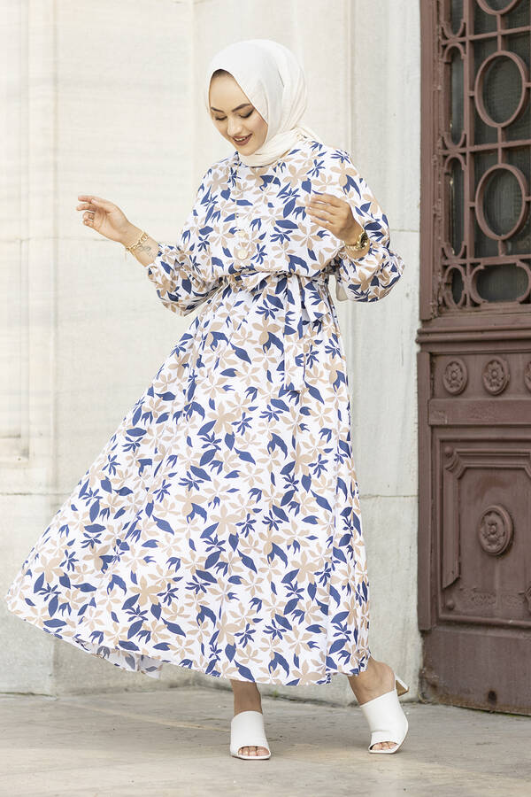 Kps - Yarasa Kol Mevlana Elbise 540KPS-8000-4