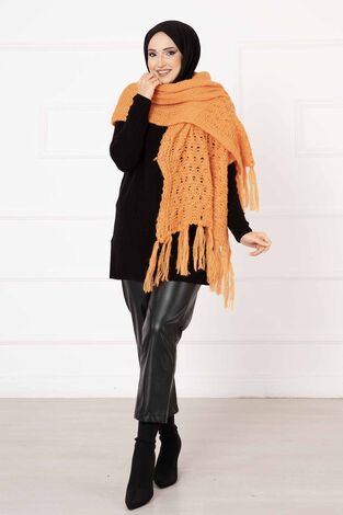 Yün Şal Turuncu - Thumbnail