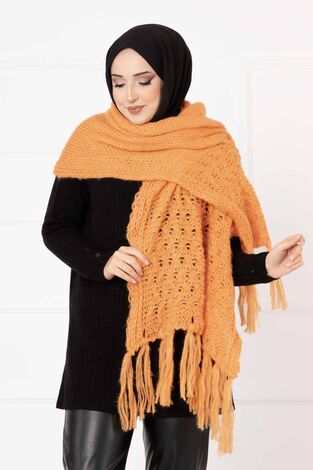 Yün Şal Turuncu - Thumbnail